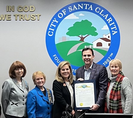 Ceremony for CA VVA Chapter 355 by the CA San Fernando Valley &#38; Alliklik Chapters NSDAR.